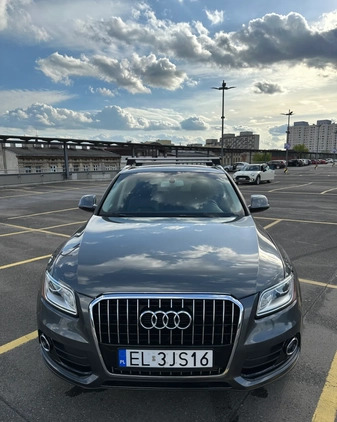 Audi Q5 cena 79990 przebieg: 143695, rok produkcji 2016 z Kąty Wrocławskie małe 277